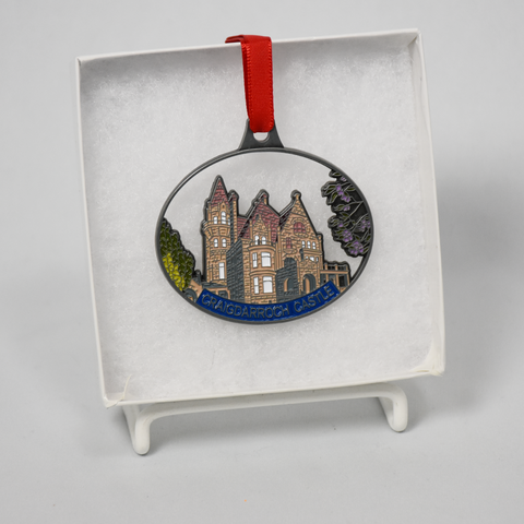 Castle Pewter Ornament